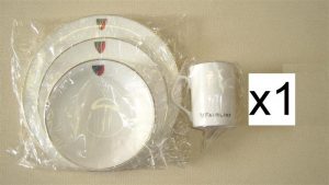 218989 Fairline Crockery